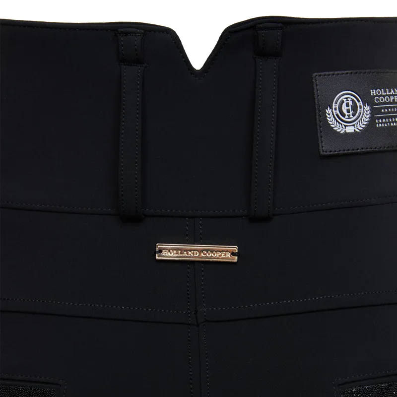 Holland Cooper Premium High Rise Breeches - Black-4